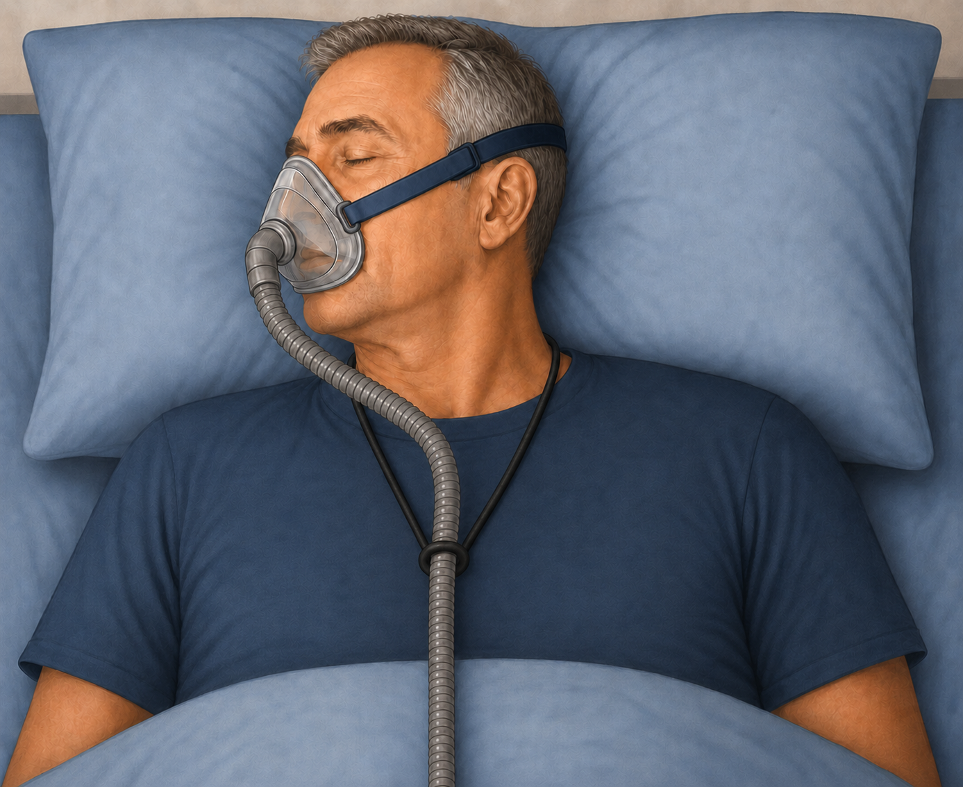 CPAP Hose Holder Lanyard